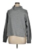 Calia Solid Gray Turtleneck Sweater Size XL - photo 1