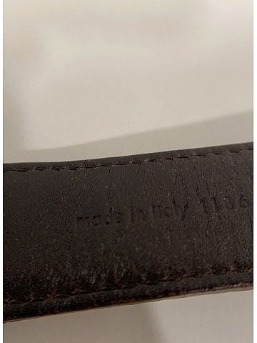 Yves Saint Laurent Vintage Leather Belt (view 2)