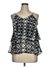 Mossimo 100% Polyester Black Sleeveless Blouse Size XL - photo 1