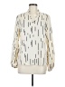 Shein Ivory Long Sleeve Blouse Size 6 - photo 1