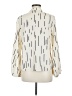 Shein Ivory Long Sleeve Blouse Size 6 - photo 2