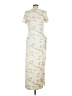 Real Essentials Camo Ivory Casual Dress Size M - photo 2