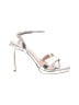 Schutz Metallic Silver Sandals Size 9 1/2 - photo 1