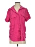 Babaton Pink Short Sleeve Blouse Size S - photo 1