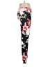 Lularoe Floral Black Casual Pants Size 1X (Tall & Curvy) - photo 4