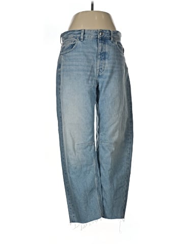 Madewell The Darted Barrel-Leg Jean in Edmonson Wash (view 1)