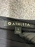 Athleta Solid Black Casual Dress Size L - photo 6