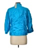 Laura Ashley 100% Cotton Solid Blue Jacket Size L (petite) - photo 2