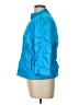 Laura Ashley 100% Cotton Solid Blue Jacket Size L (petite) - photo 5