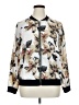 Tua 100% Polyester Floral Ivory Track Jacket Size XL - photo 1
