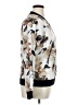 Tua 100% Polyester Floral Ivory Track Jacket Size XL - photo 4