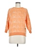 Brava Fabrics 100% Cotton Orange Pullover Sweater Size M - photo 1