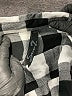 Seven7 100% Rayon Checkered-gingham Black Long Sleeve Button-Down Shirt Size S - photo 7
