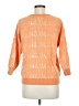 Brava Fabrics 100% Cotton Orange Pullover Sweater Size M - photo 2