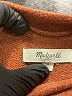 Madewell Orange Pullover Sweater Size S - photo 7