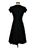 Cache Solid Black Casual Dress Size 2 - photo 2