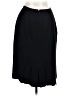 Norm Thompson 100% Polyester Solid Black Formal Skirt Size 10 - photo 2
