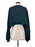 Bohème 100% Cotton Teal Long Sleeve Blouse Size 2 - photo 2