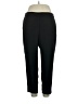 J.Crew Factory Store 100% Polyester Solid Black Active Pants Size 16 - photo 1