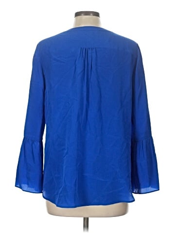 Talbots 3/4 Sleeve Silk Top (view 2)
