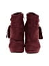 Top Moda Burgundy Ankle Boots Size 6 - photo 2