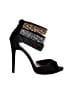 Anne Michelle Black Heels Size 5 1/2 - photo 1