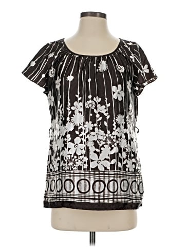 AB Studio Short Sleeve Blouse (view 1)