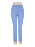 Rafaella Checkered-gingham Blue Casual Pants Size 14 - photo 1
