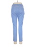 Rafaella Checkered-gingham Blue Casual Pants Size 14 - photo 2