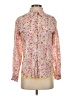 Assorted Brands 100% Cotton Floral Pink Long Sleeve Blouse Size S - photo 1