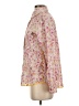 Assorted Brands 100% Cotton Floral Pink Long Sleeve Blouse Size S - photo 5