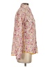 Assorted Brands 100% Cotton Floral Pink Long Sleeve Blouse Size S - photo 4