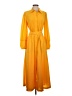 LDT 100% Polyester Yellow Casual Dress Size 4 - photo 1