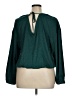 Lane Bryant Green Long Sleeve Blouse Size 14 - 16 Plus - photo 2