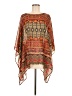 Assorted Brands 100% Polyester Orange Poncho One size - photo 1