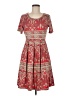 Unbranded Paisley Red Casual Dress Size M - photo 1