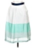 Downeast 100% Polyester Color Block White Casual Skirt Size XS - photo 1