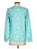 Ekouaer Stars Teal Pullover Sweater Size S - photo 2
