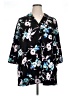 Lane Bryant 100% Polyester Floral Black Kimono Size 14 - 16 Plus - photo 1