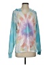 Unbranded Tie-dye Blue Zip Up Hoodie Size S - photo 1