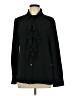 Unbranded 100% Polyester Black Long Sleeve Blouse Size L - photo 1