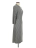 Apostrophe Houndstooth Gray Casual Dress Size M (petite) - photo 4