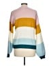 Topshop Color Block White Pullover Sweater Size 10 - photo 2