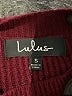 Lulus Burgundy Turtleneck Sweater Size S - photo 7