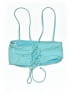 The Bikini Lab Solid Teal Swimsuit Top Size M - photo 2