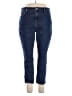 Everlane Chevron-herringbone Blue Jeans Size 33 waist - photo 1