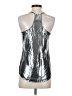 Lavender Brown 100% Polyester Silver Tank Top Size XS - photo 2
