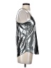 Lavender Brown 100% Polyester Silver Tank Top Size XS - photo 4