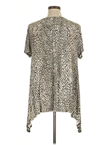 a.n.a. A New Approach Short Sleeve Blouse (view 2)