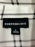 Fortune + Ivy 100% Polyester Ivory 3/4 Sleeve Blouse Size S - photo 7